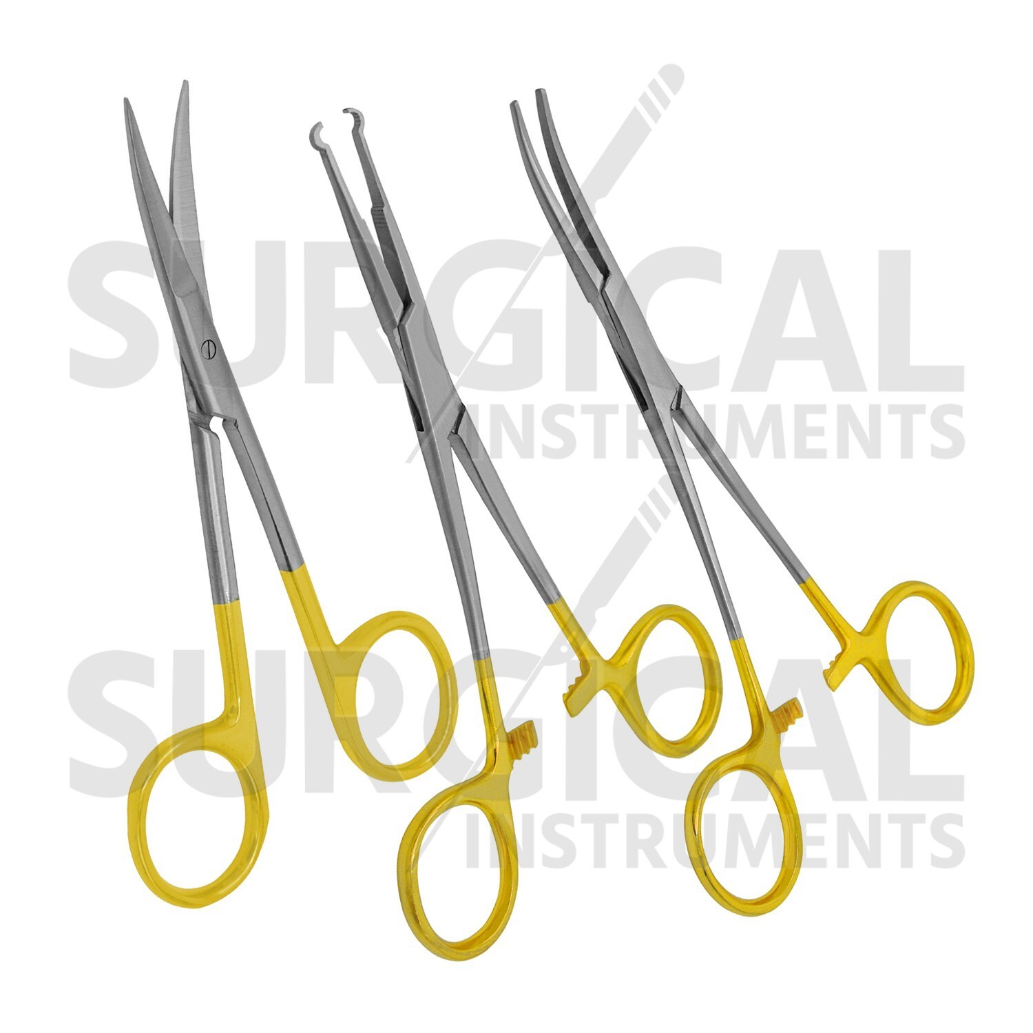 3 Pieces Sutureless Vasectomy Surgery Set Surgical Instruments German Grade