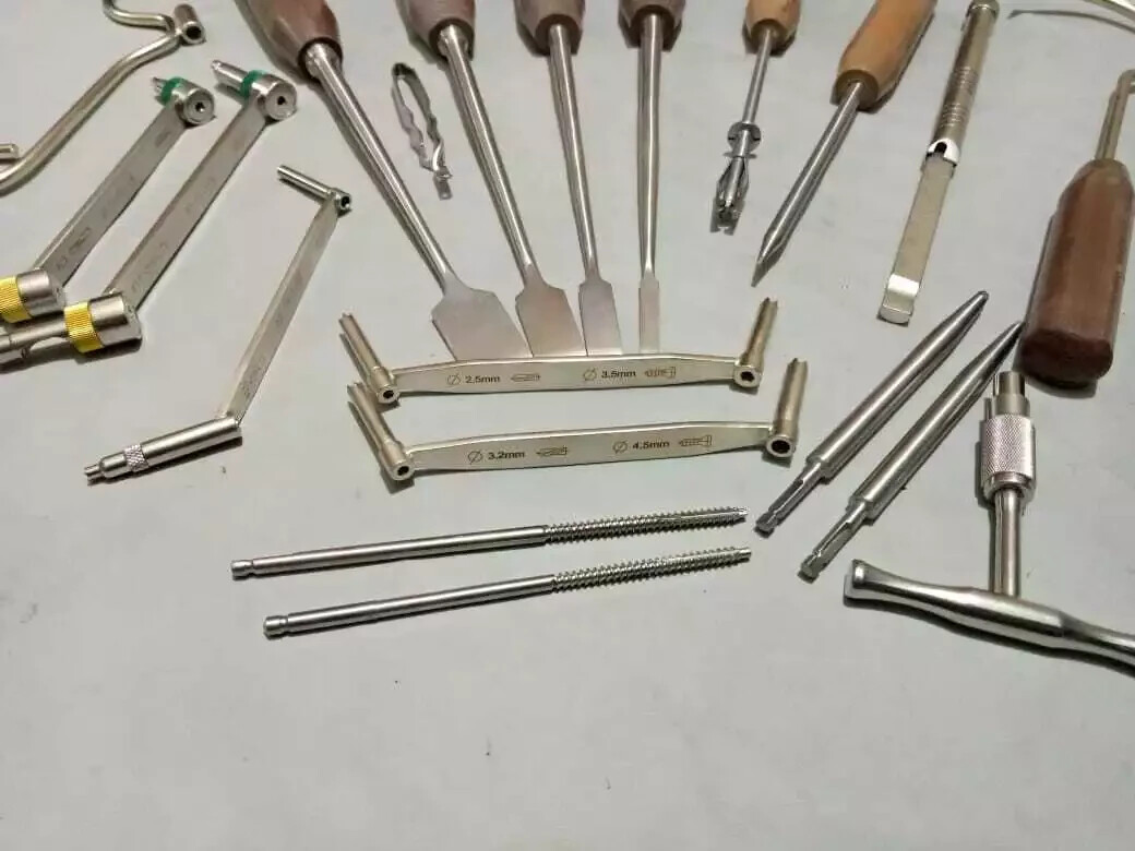 Bone Chisel Wire Passer Drill Guides Screw Driver Surgical Orthopedic 20 PCS A+