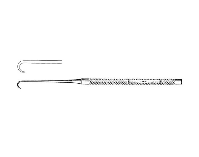 Jarit 410-150 Joseph Curved Surgical Single Prong Skin Hook 16cm 6.5″ Brand New