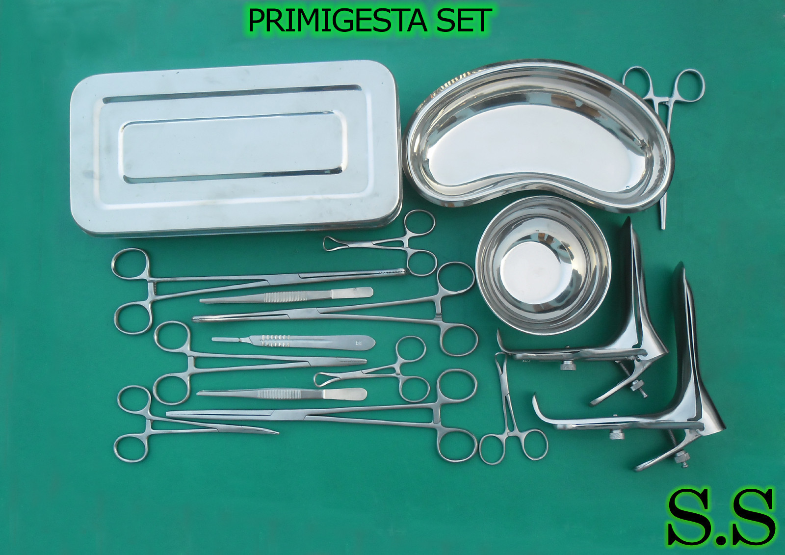 Primigesta Set Of 23 Pcs Surgical Instruments DS-1126