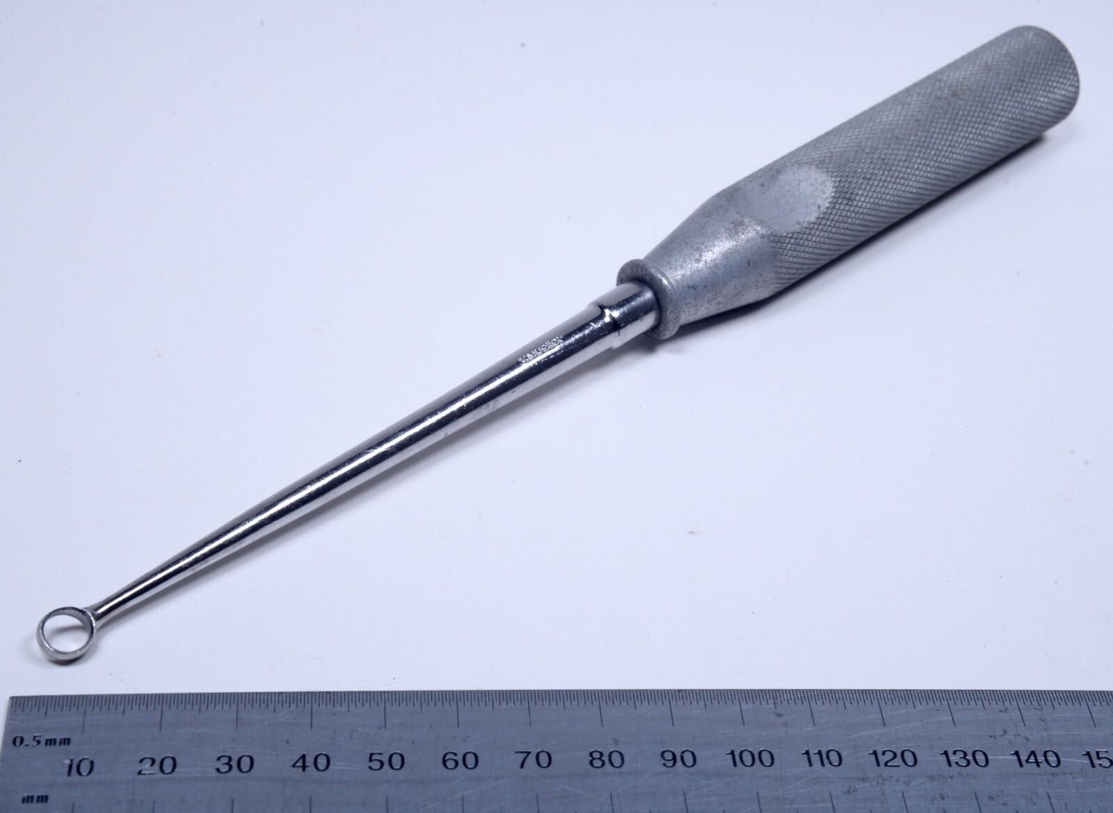 V. Mueller 6.0mm Cone Ring Curette Stainless Steel Surgical