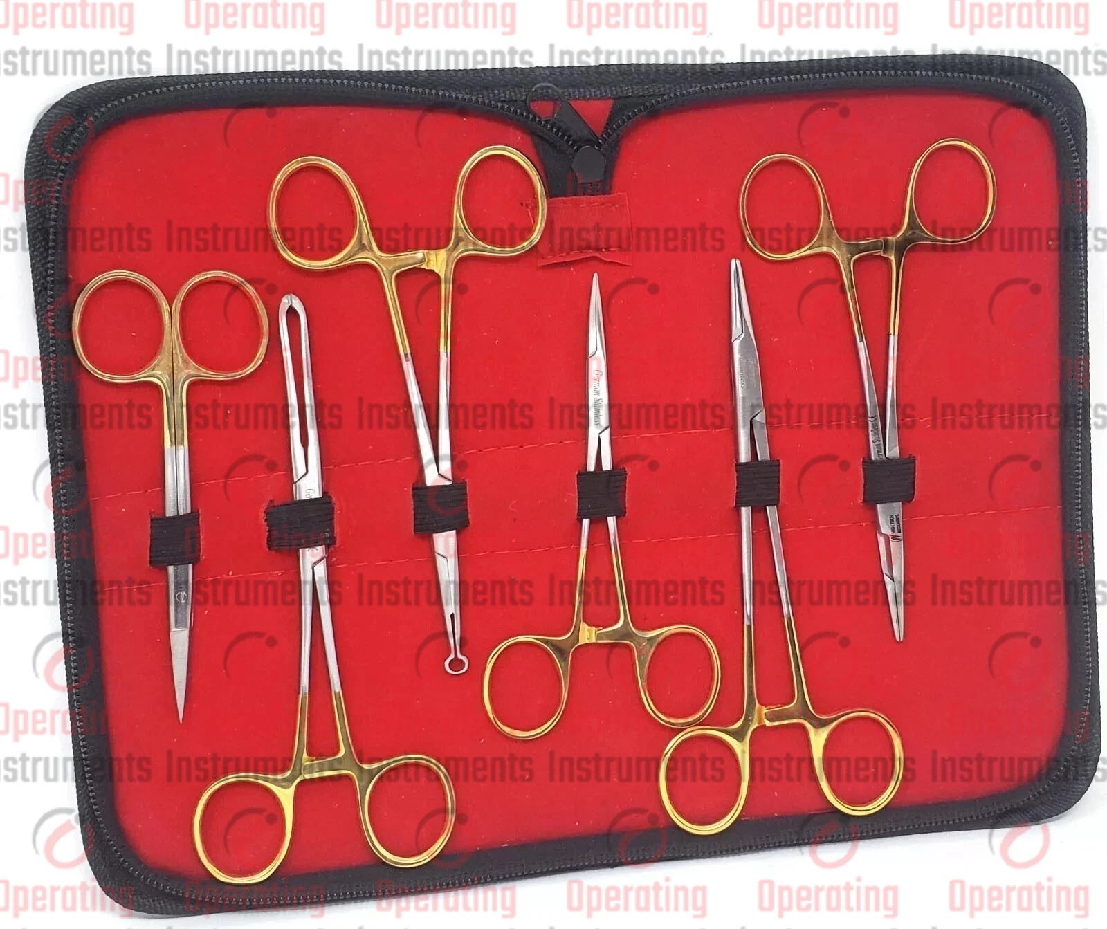 Sutureless Vasectomy Surgery Set 6 Pcs Surgical Instruments German Stainless CE