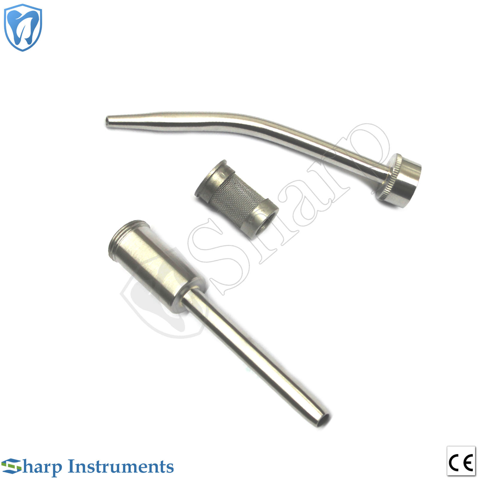 Dental Bone Collector 9mm Filter Surgical Aspirator Bone Grafting Instruments
