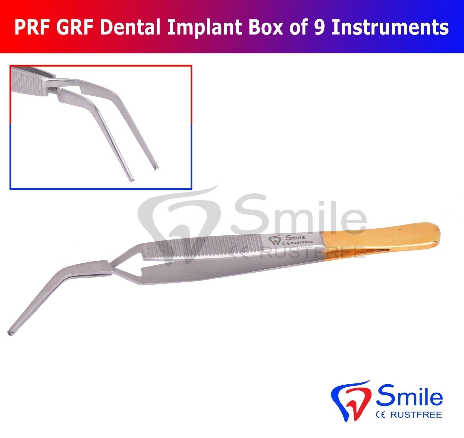 PRF GRF Box Dental Implant Membrane Surgery Bone Graft Instruments Complete Kit