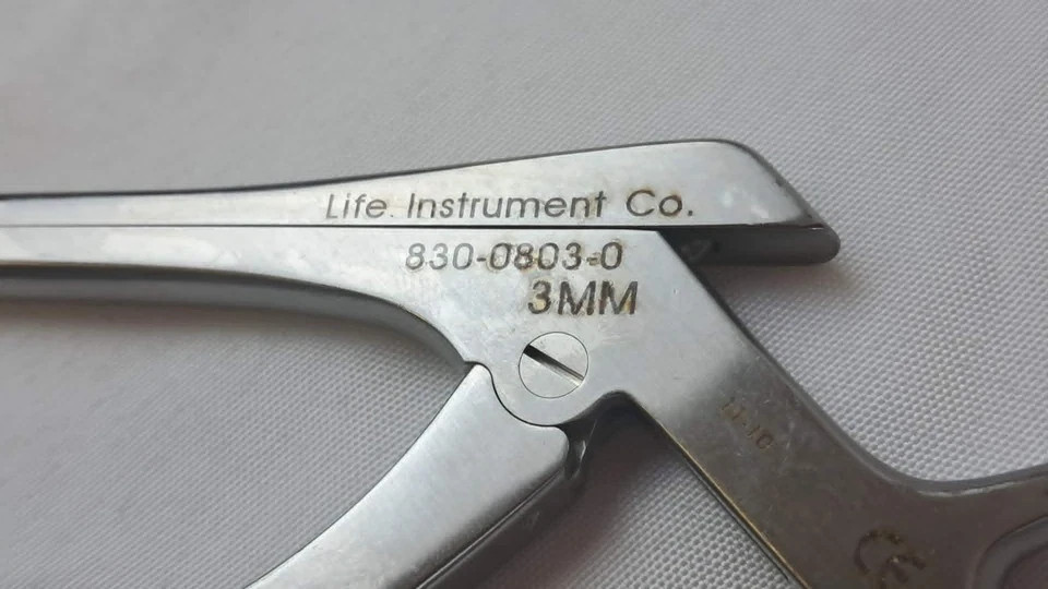 Life Instrument Co. 830-0803-0 Kerrison Neuro Rongeur 3mm
