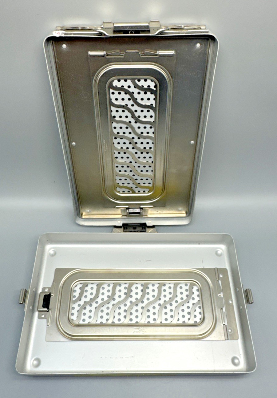 Aesculap Sterilization Case 28cm Length x 18cm Width x 6cm High JN091