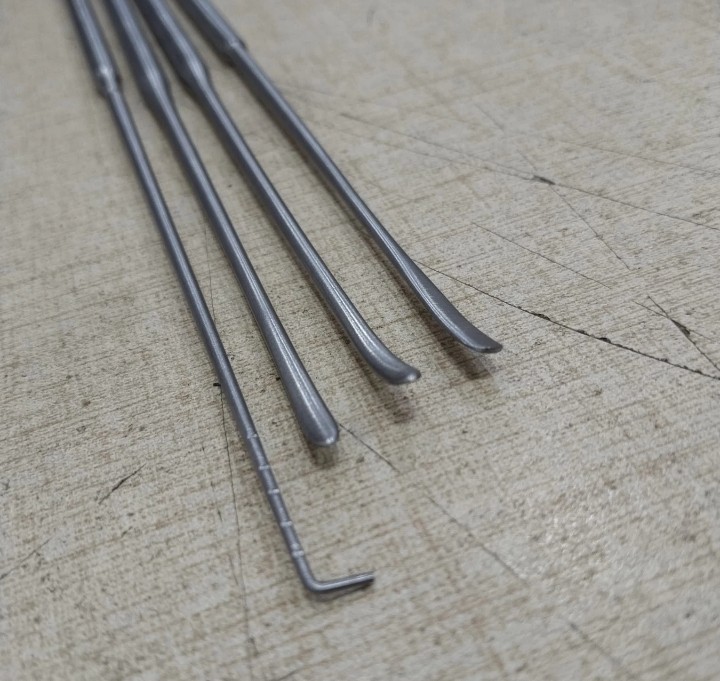 Set of 4 Aesculap Codman Penfield Dissectors & Hook Probe Neurology Orthopedics