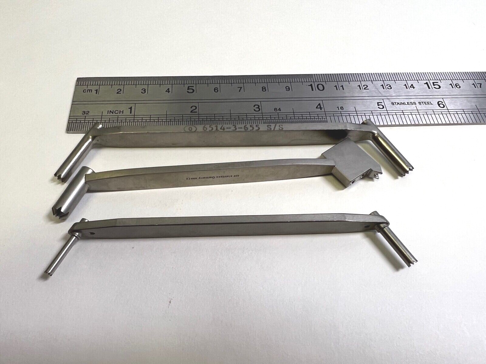 Lot Of 3 Zimmer TriMed Parallel & Double Drill Guide/Sleeves