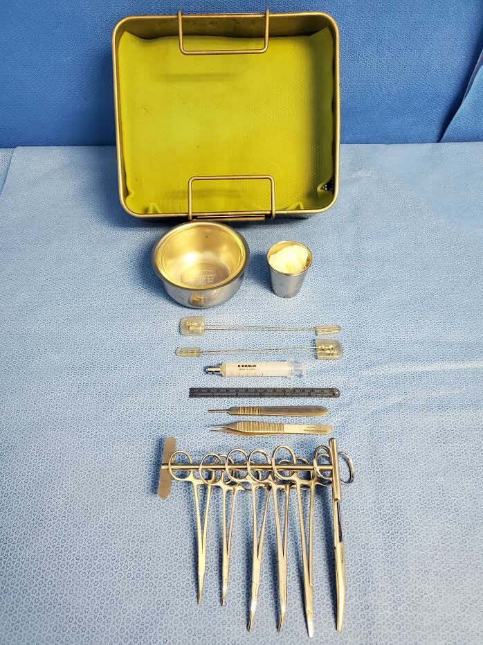 Pilling Weck Jarit V. Mueller Surgical Orthopedic Discogram Set Neurology