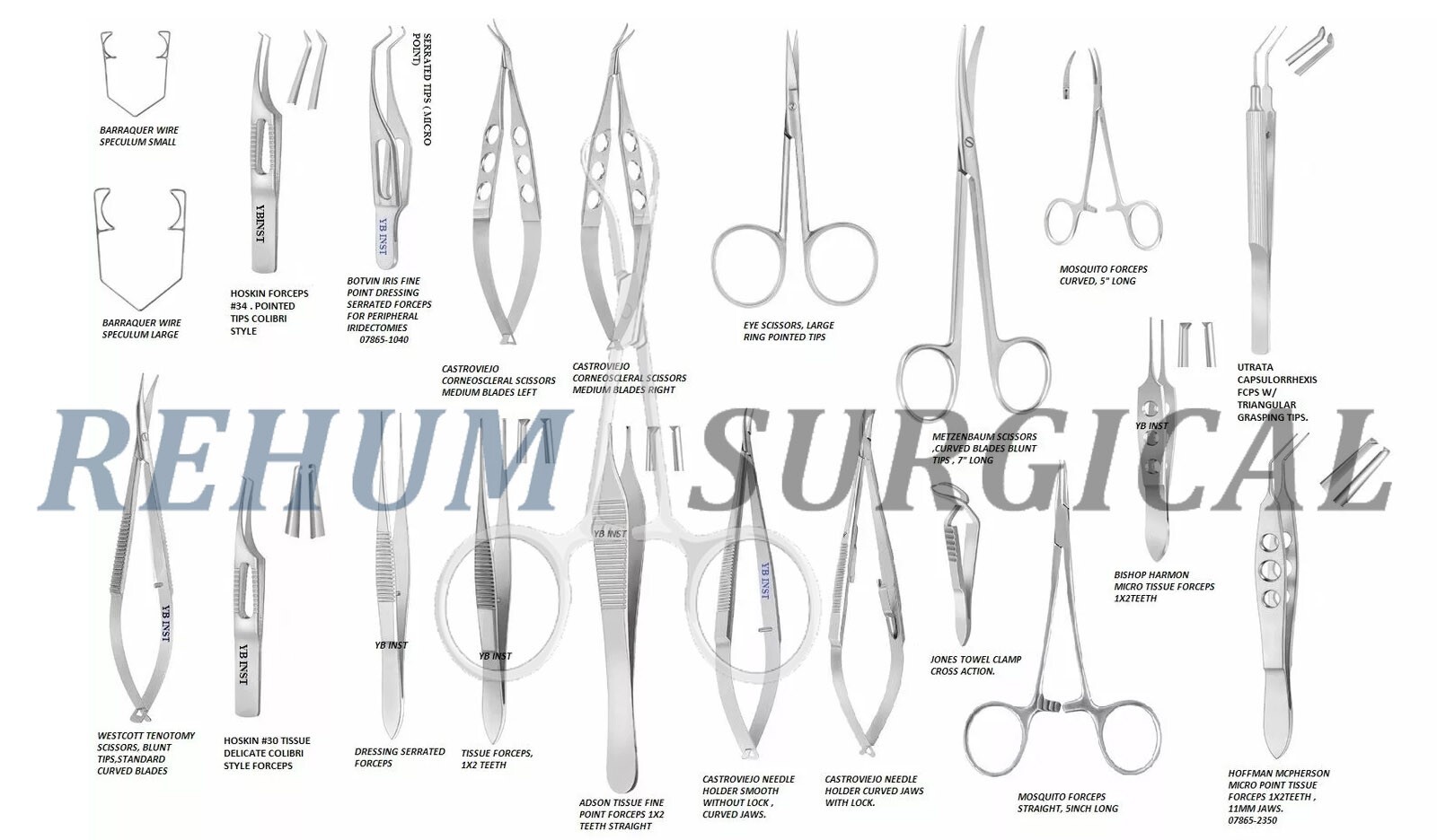 21X EYE MICRO MINOR SURGERY SURGICAL OPTHALMIC INSTRUMENT STUDENT SURGICAL INSTR