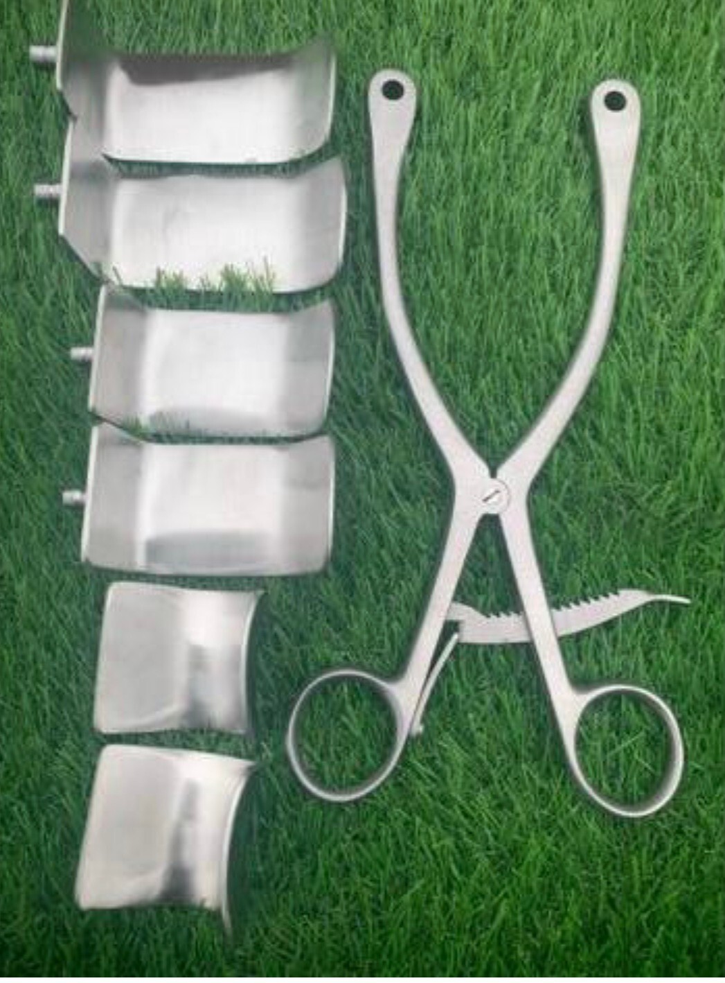 Kolbel Retractor Complete Set With 6 Blades,Surgical Orthopedic Retractor