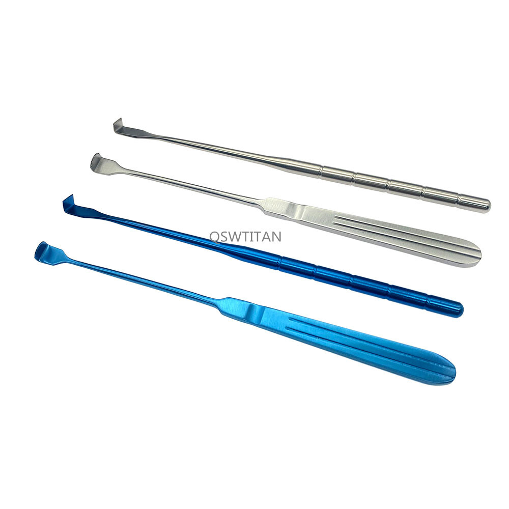 Pull Eyelid Hook Straight Curved Teethed Retractors Pull Hook Skin Retractor 1pc