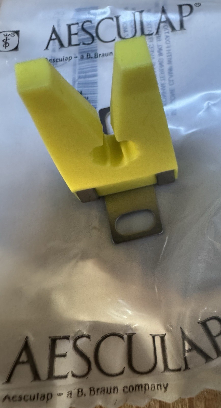 Aesculap JG336 Large Silicone Clamp w/ Fixation Clamp 7.5mm New (lot Of 10)