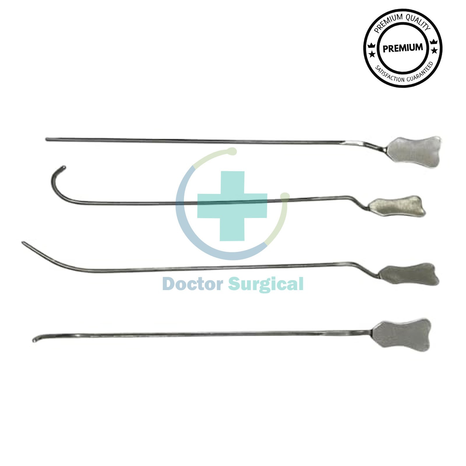 Lockhart Mummery Fistula Probe With Hole ,Set of 4 Non magnet Stainless Steel