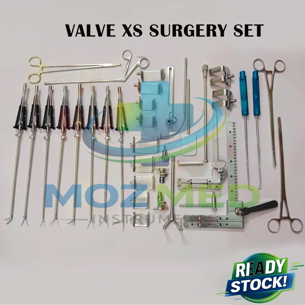 Valve XS Surgery Set Premium Quality Cardiac Surgical Instruments