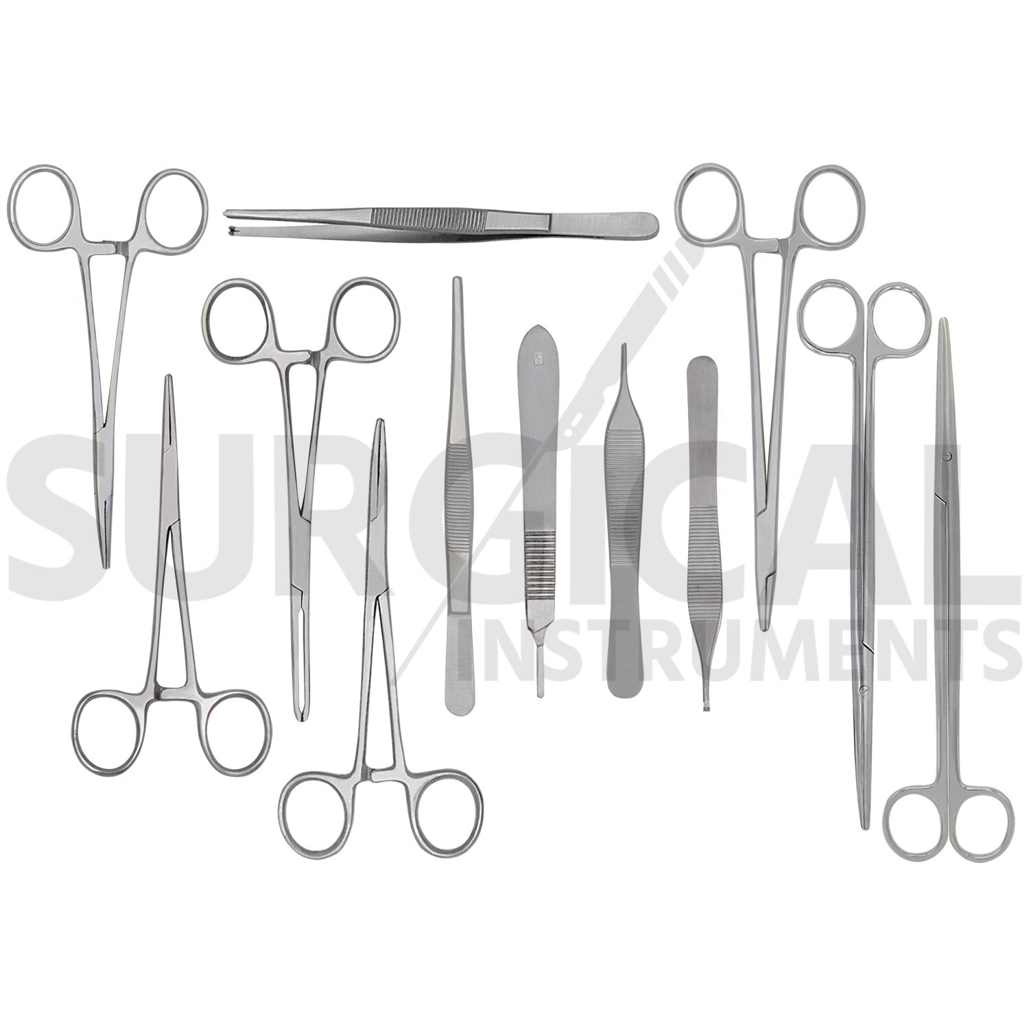 12 Pcs Urology Circumcision Instruments Set Surgical Medical Gynecology Economy