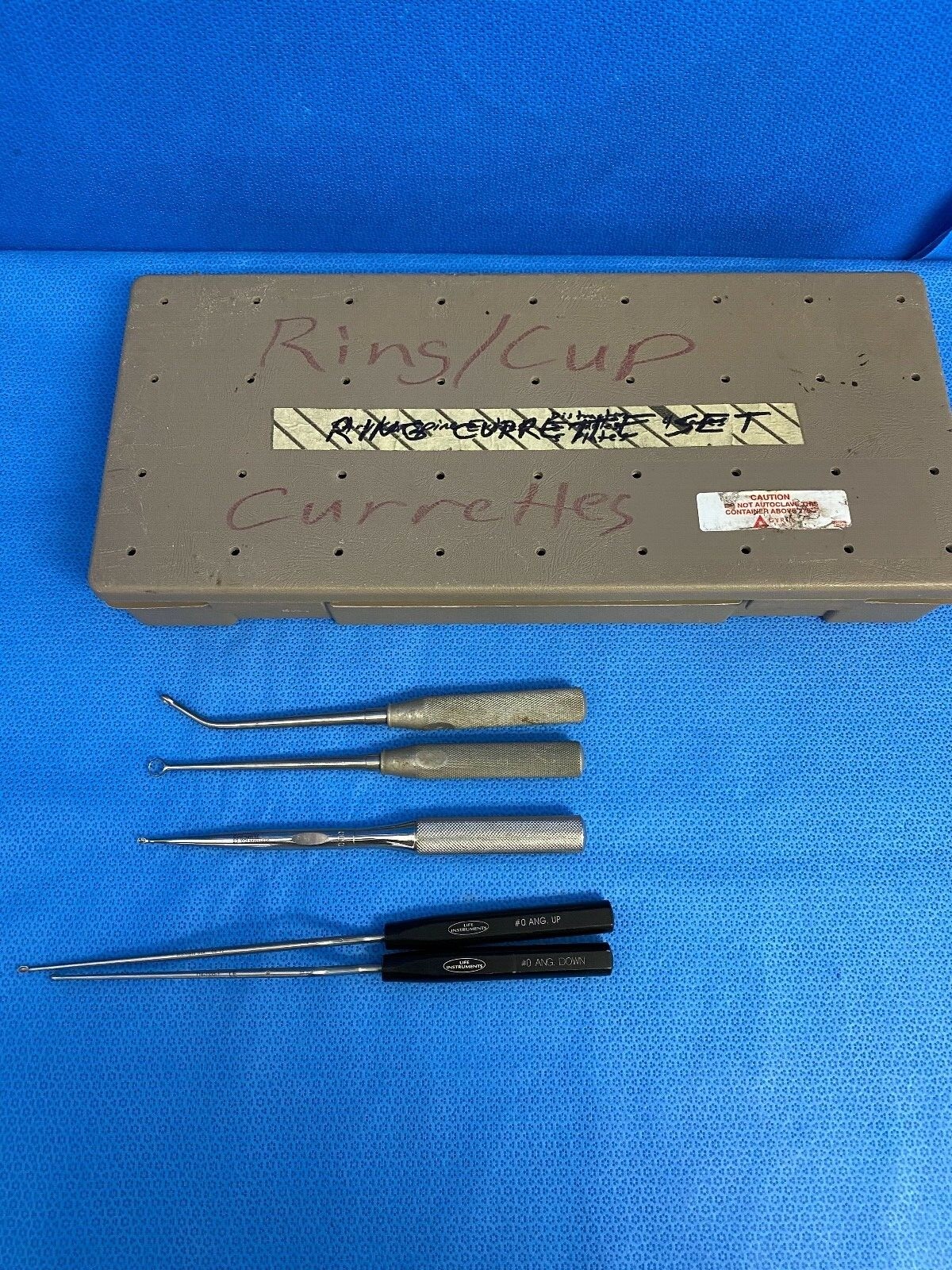 Ring & Cup Curette Set Orthopedic Neurology