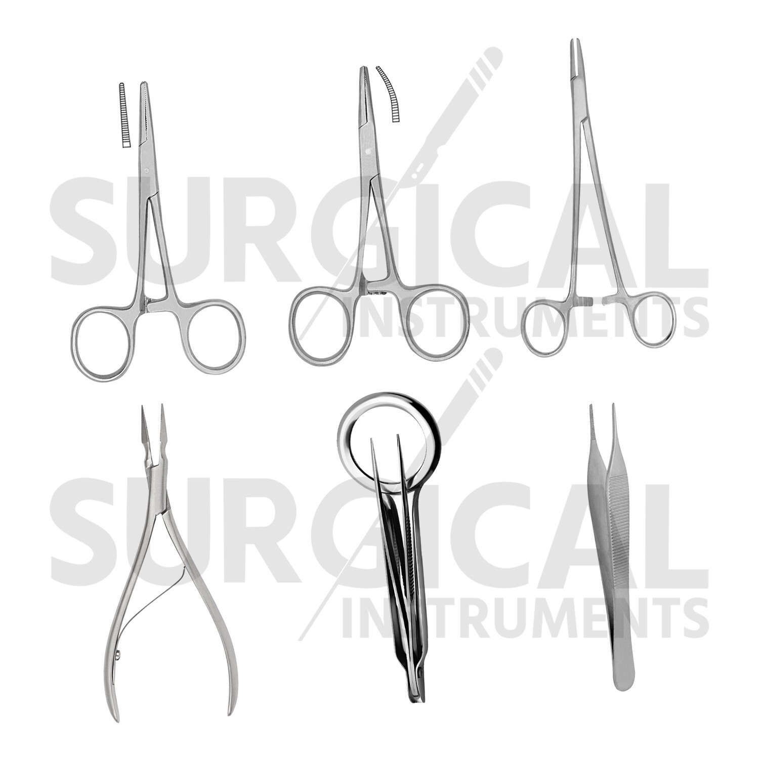 6 Pcs Veterinary Paw Set German Grade Surgical Dog’s Foot Instruments Kit