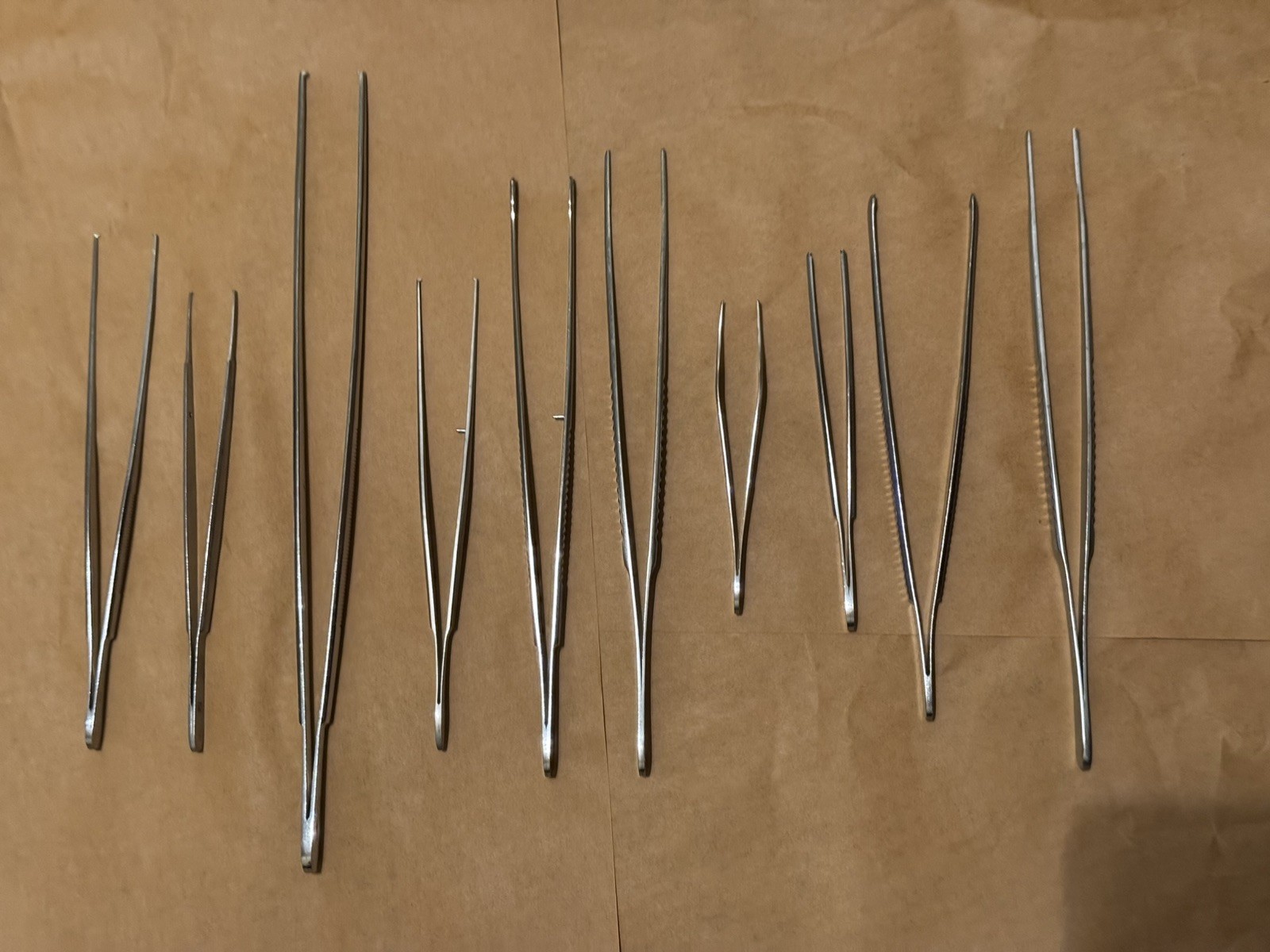 Medical Surgical Stainless Steel Forceps Lot 081 Surgical Instruments