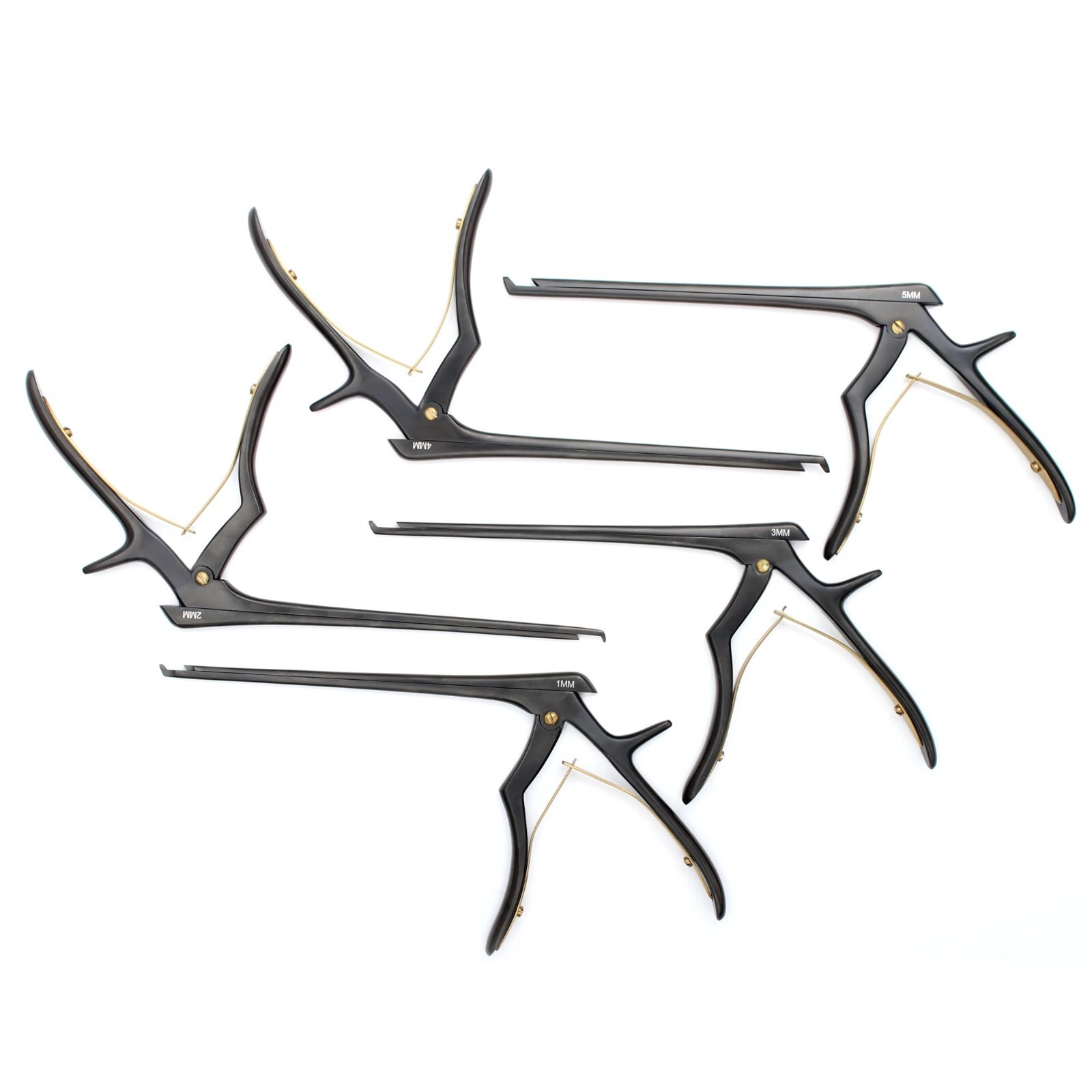 New 5 Kerrison Rongeur Set 1mm-5mm | Surgical Orthopedic Spine Instruments Kit