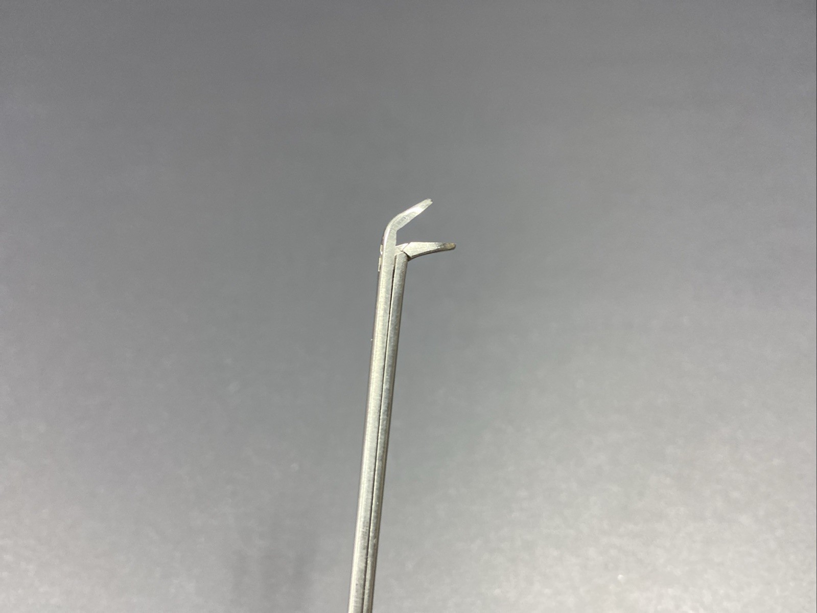G145 Jarit 440-154 Strumpel Fenestrated Jaw 45 Degree Up Pediatric 105mm Long