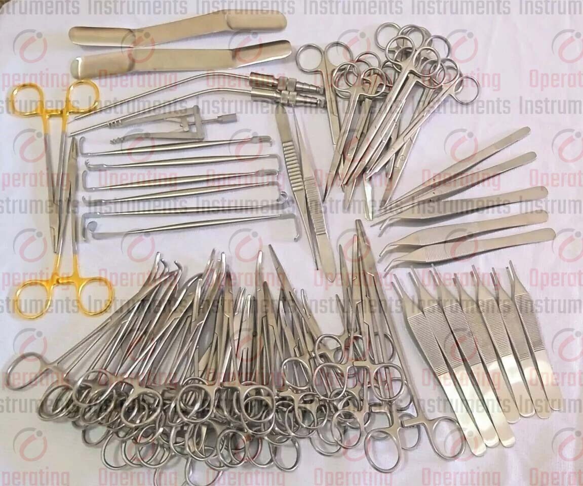 72 Pcs Plastic Surgery Surgical instruments Kit
