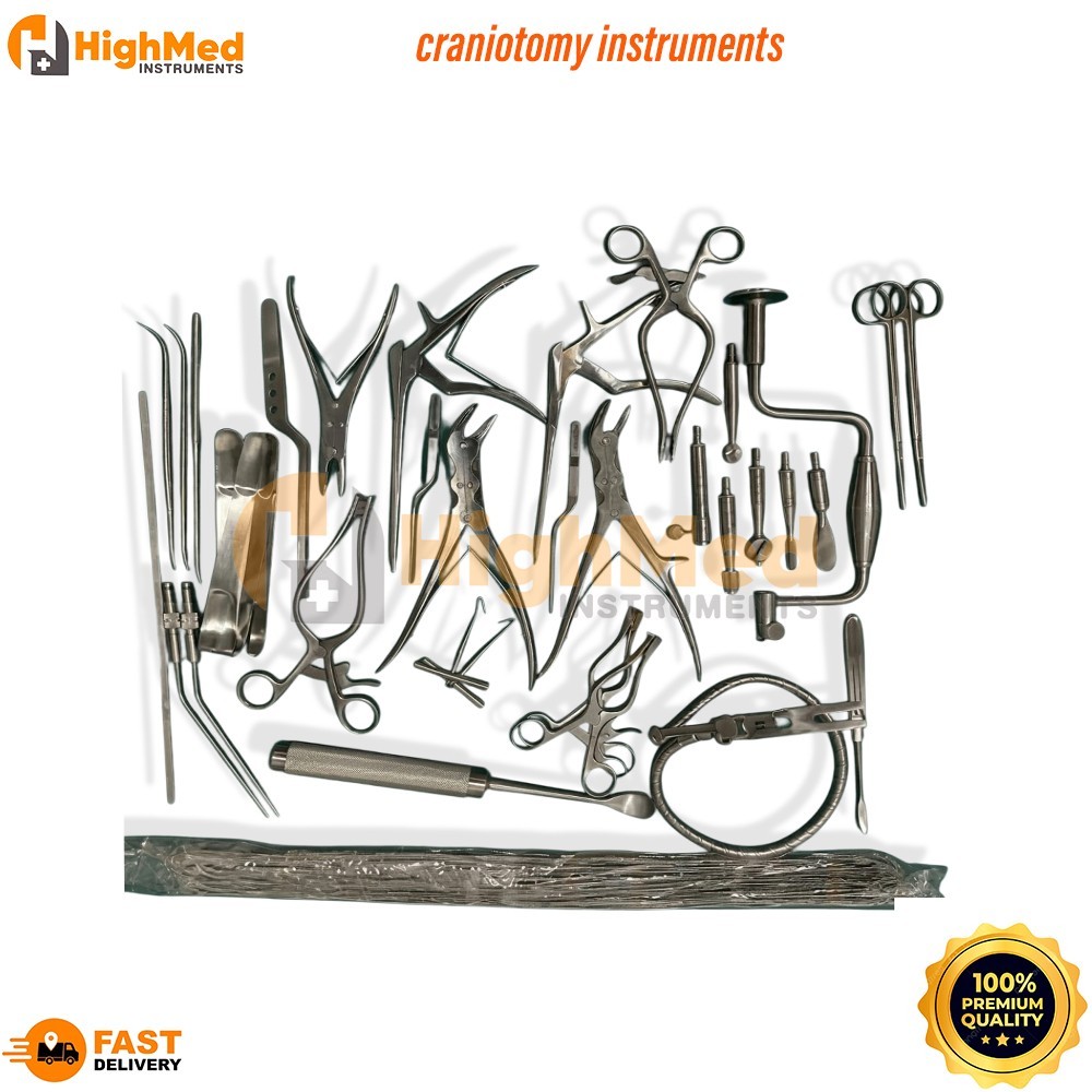 Basic craniotomy instruments set of premium quality