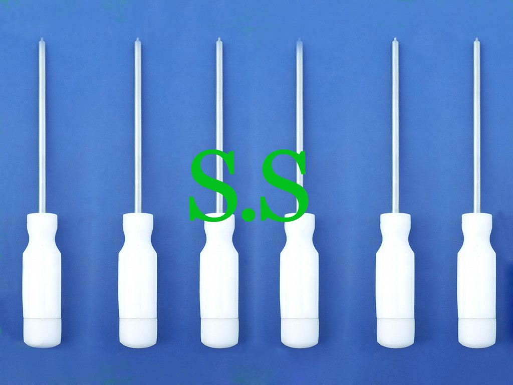 6 Screw Driver Head 3.5mm With Teflon Handle Surgical Orthopedic Instruments