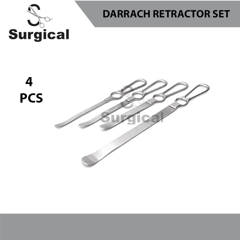 Darrach Retractor | Set 4 Pcs | Orthopedic Surgical Instruments