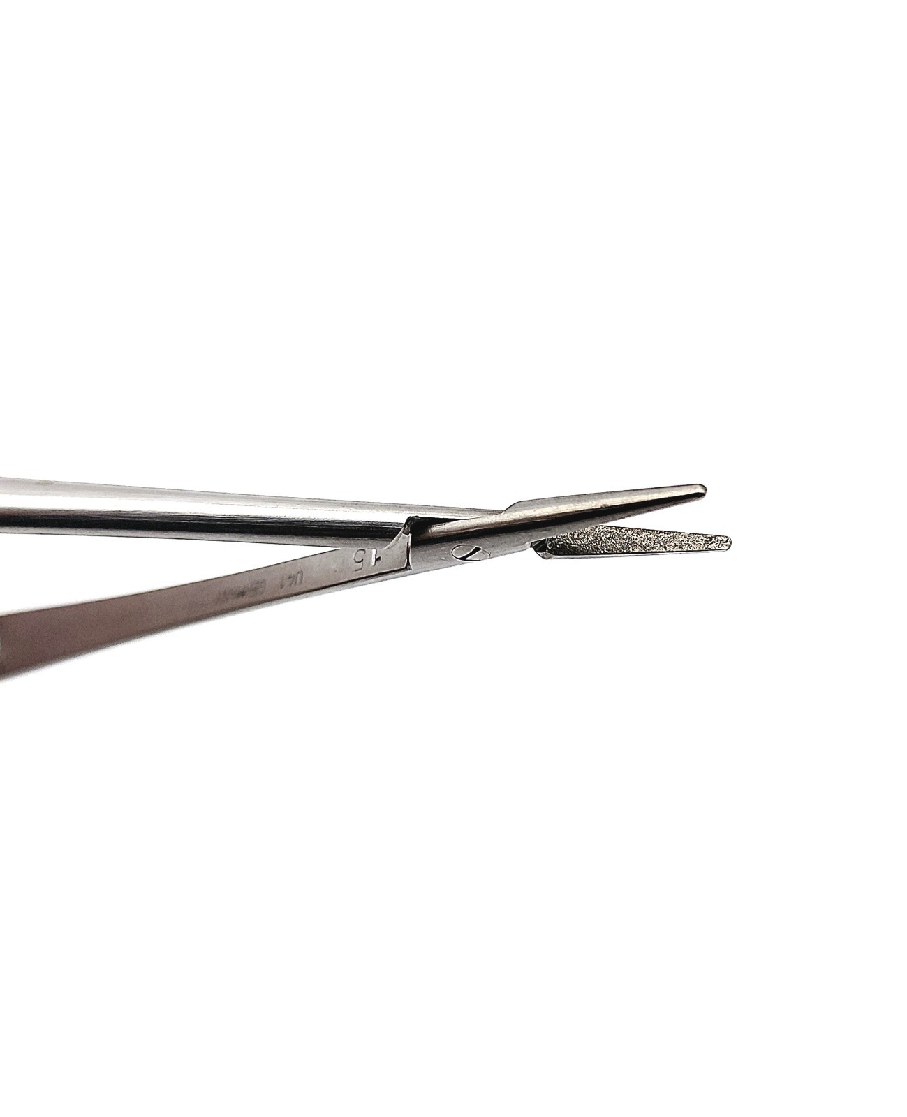 Scanlan 6006-100 Jacobson Micro Needle Holder Diamond Dust Jaws 8″
