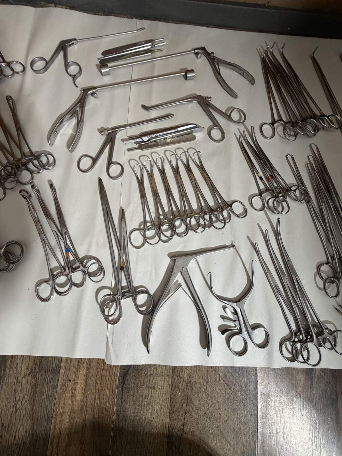 Mixed Surgical Instrument Lot Sklar Jarit Lawton Assortment Of Brands Over 75pc