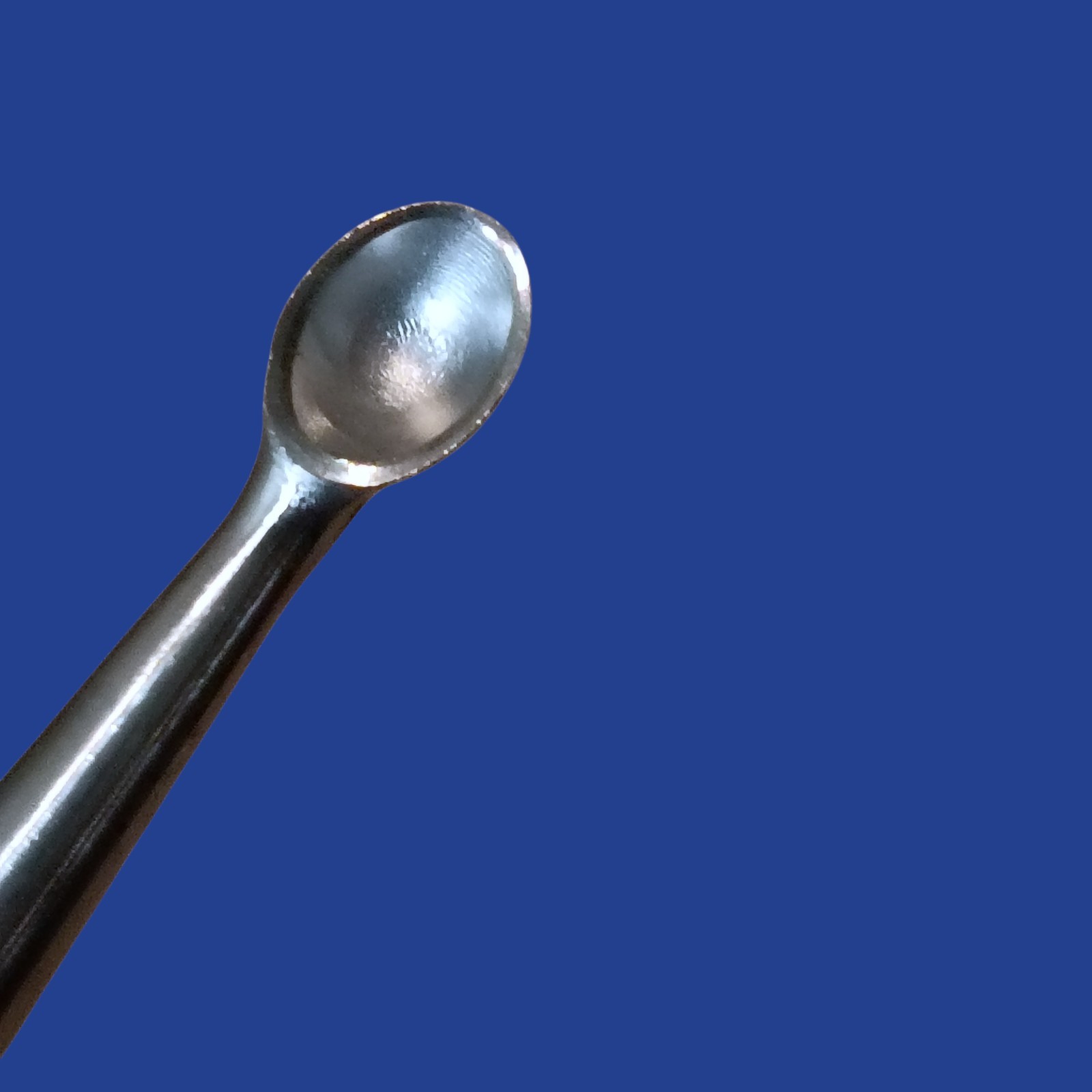 V. Mueller AU6605 Spratt Mastoid Curette Size 3 Oval Cup 7mm 6.5″