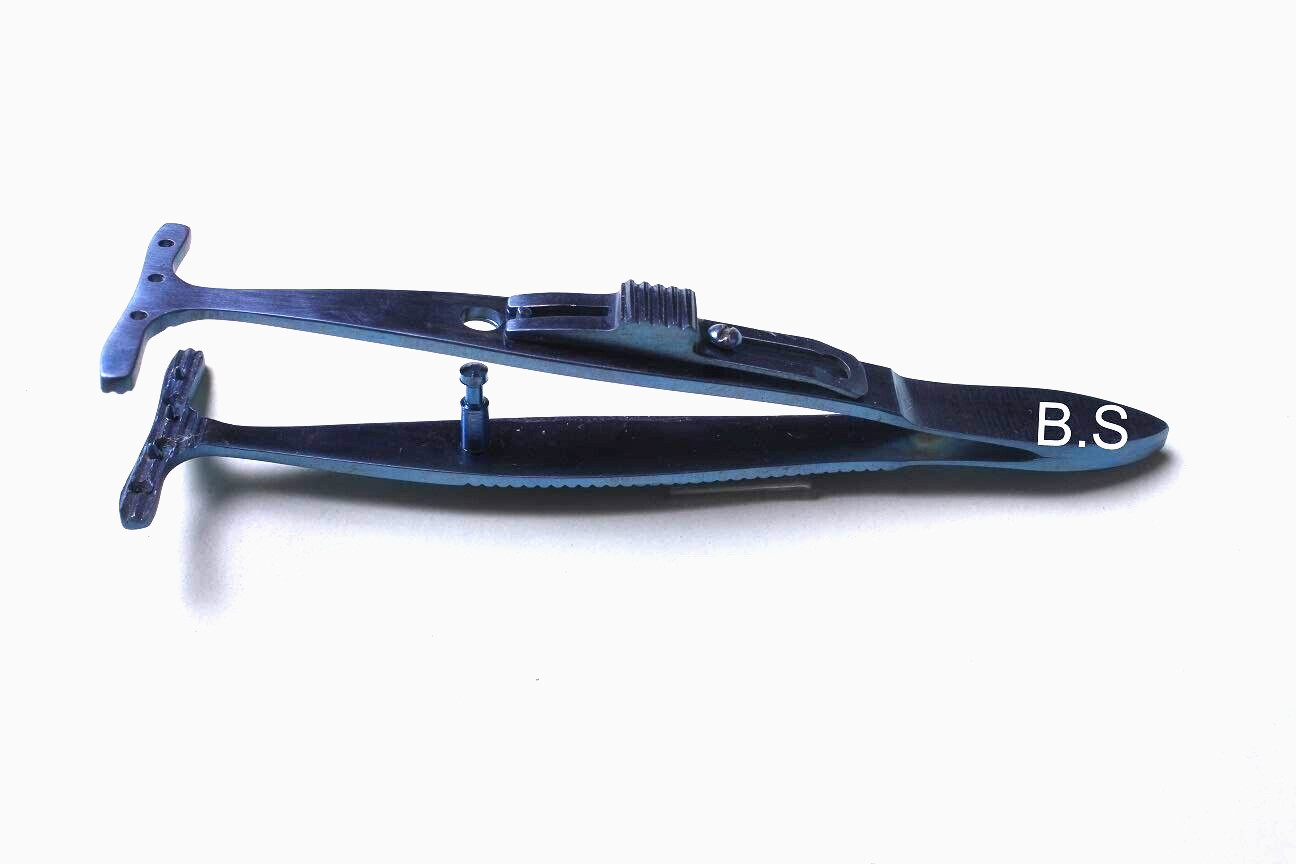 T’ SHAPE CLAMPS Ophthalmic Instrument-TITANIUM PUTTERMAN