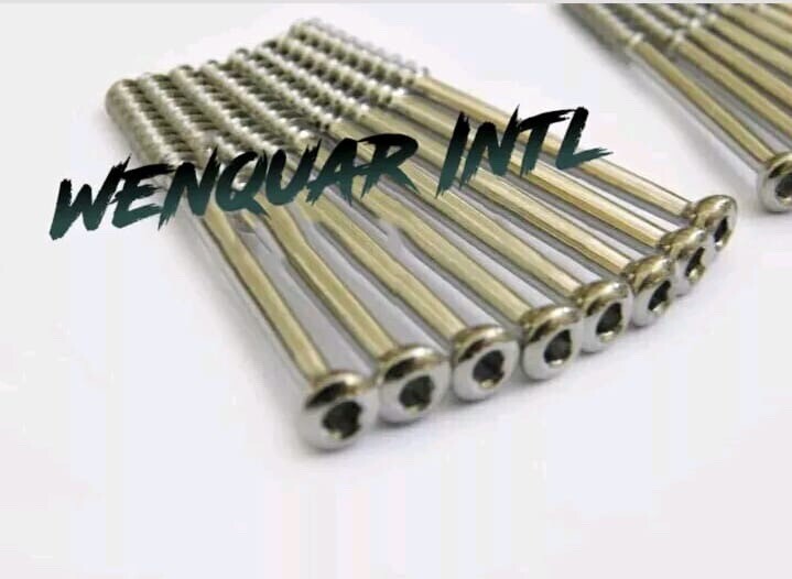 140 Pcs Cancellous Bone Screw 4.0mm Short Threaded Instrument