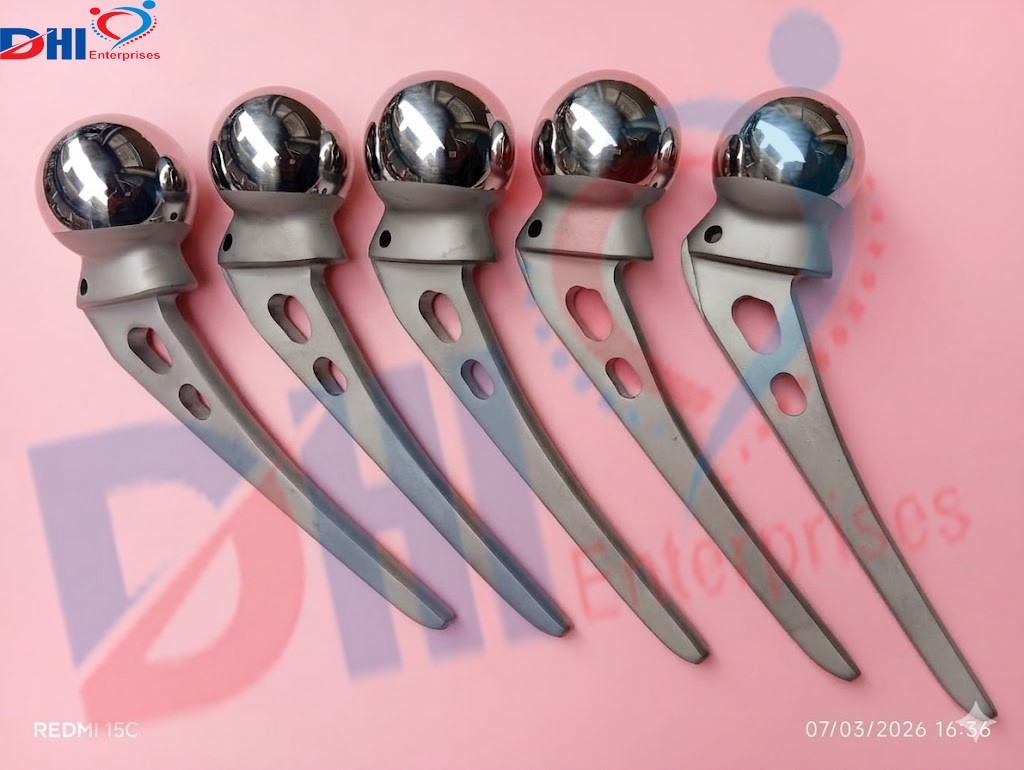 AMP Hip Prosthesis Orthopedic instruments Set 43,44,45,46,47mm 5 Picecs lot