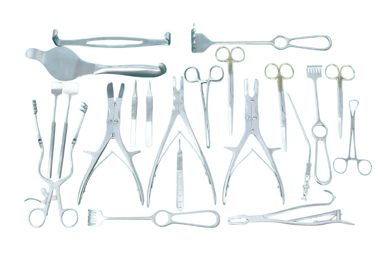 Orthopedic Surgical Instruments Set 21 PCS Basic Major Ortho Surgery Tools Kit