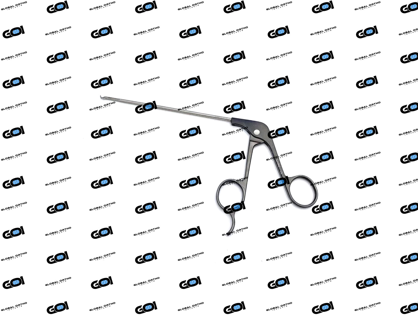 5 Pc Arthroscopic Bird Beak Forceps Set 2.75mm Straight Curved Angled Tip SS316L