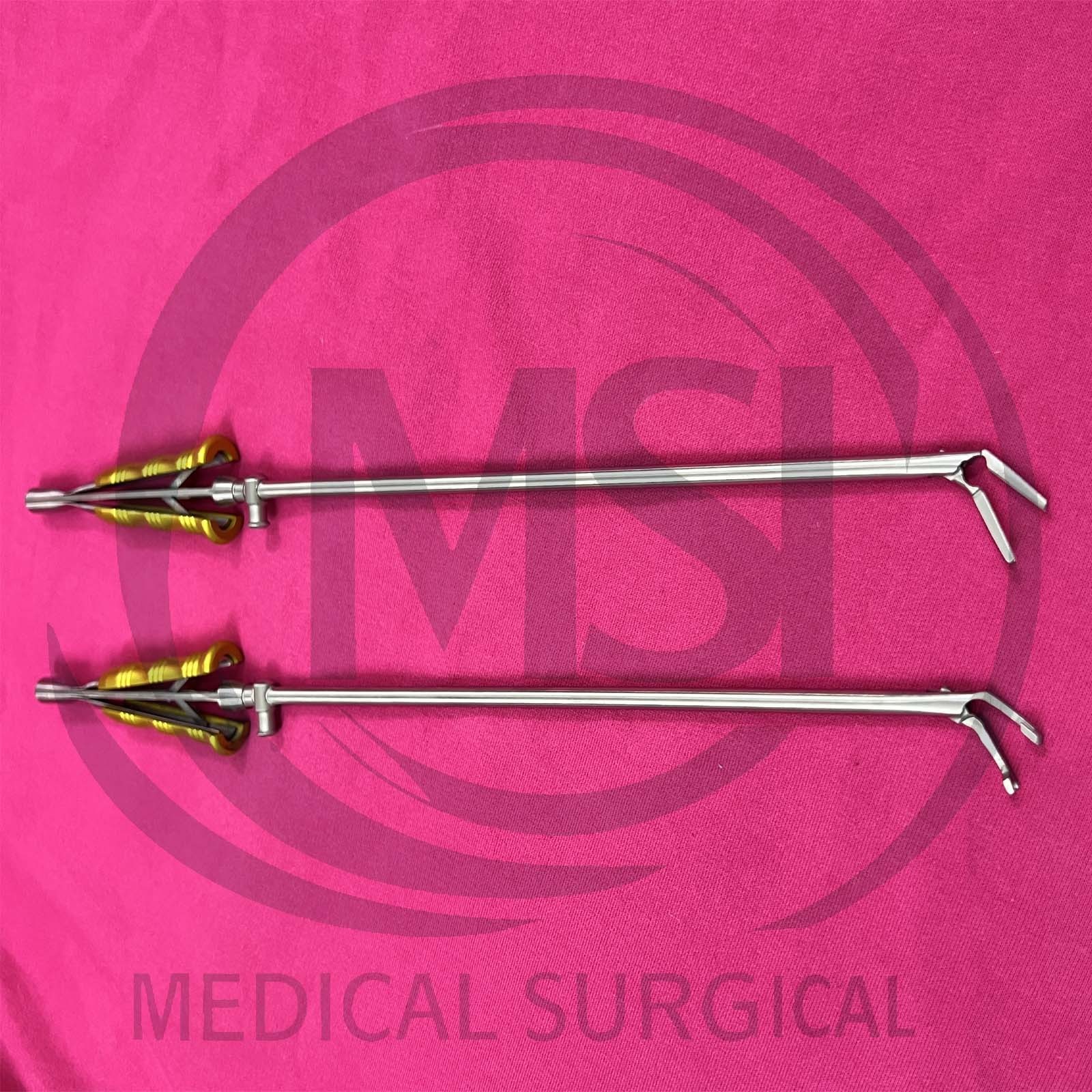 Minimally Invasive Cardiac Surgery Set of 2 Pcs Atraumatic Instrument