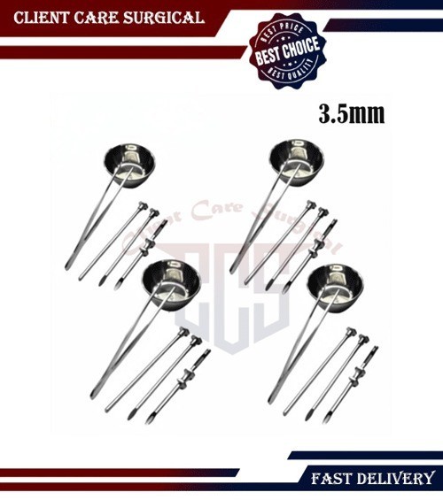 HRT Trocar 4 Kits 3.5mm Hormone Replacement Pellet Insertion Trocar Set