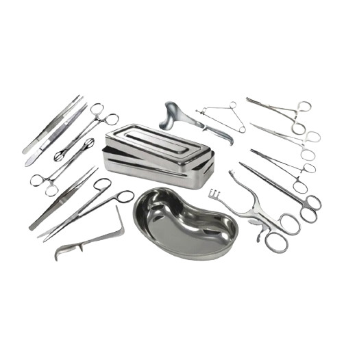 62Pcs Hysterectomy Abdominal Surgery Vaginal Hysterectomy Instruments Set