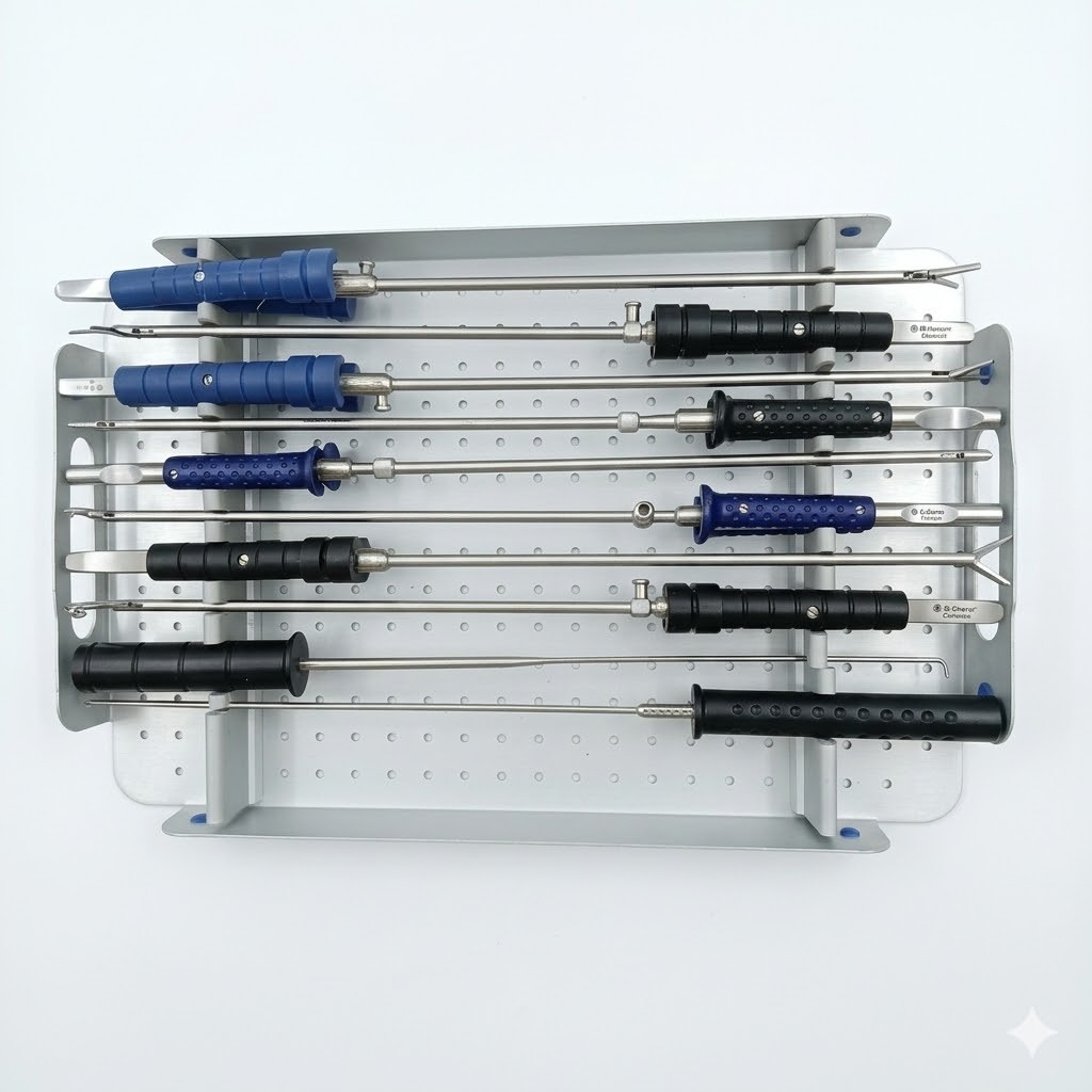 Basic Valve XS Cardiac Surgery Instruments Basic SetRetractorsScissorsForceps