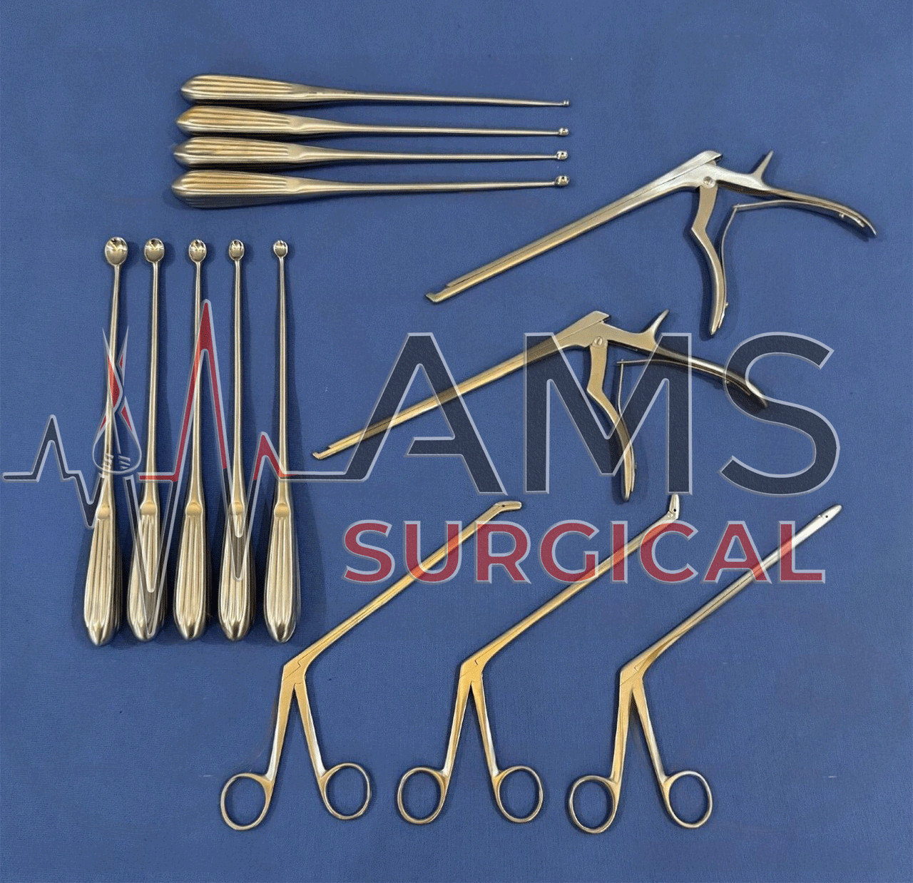 Laminectomy Instruments Set of 14 PCs Orthopedic, Spine Surgery Instruments Set