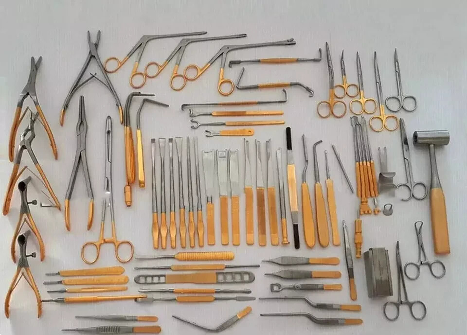 Major Rhinoplasty 82 Pcs Surgery Kit Nose & Plastic Surgery Instruments Set