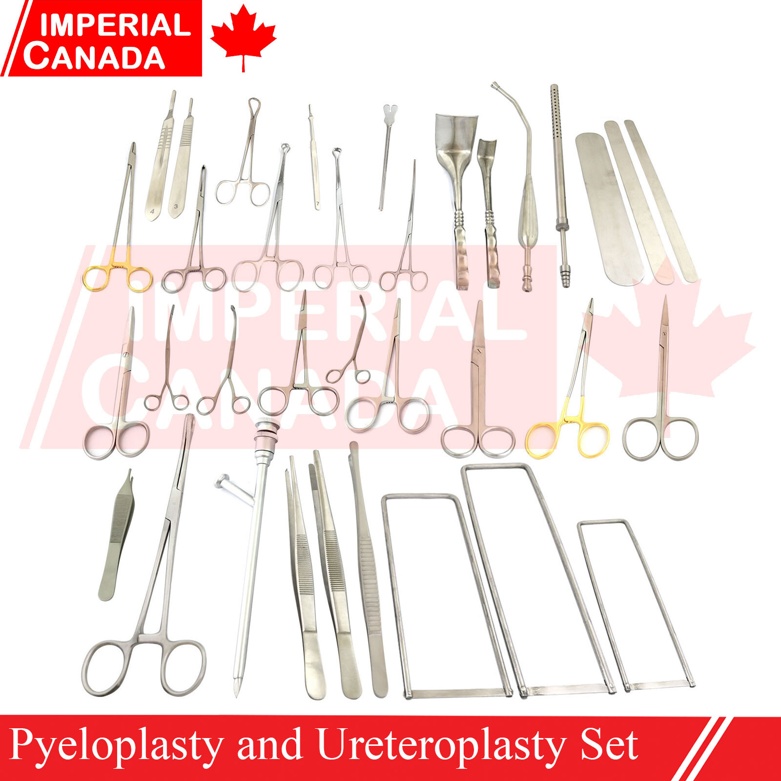 Pyeloplasty and Ureteroplasty Set Stainless Steel German Grade Surgical DS-1879