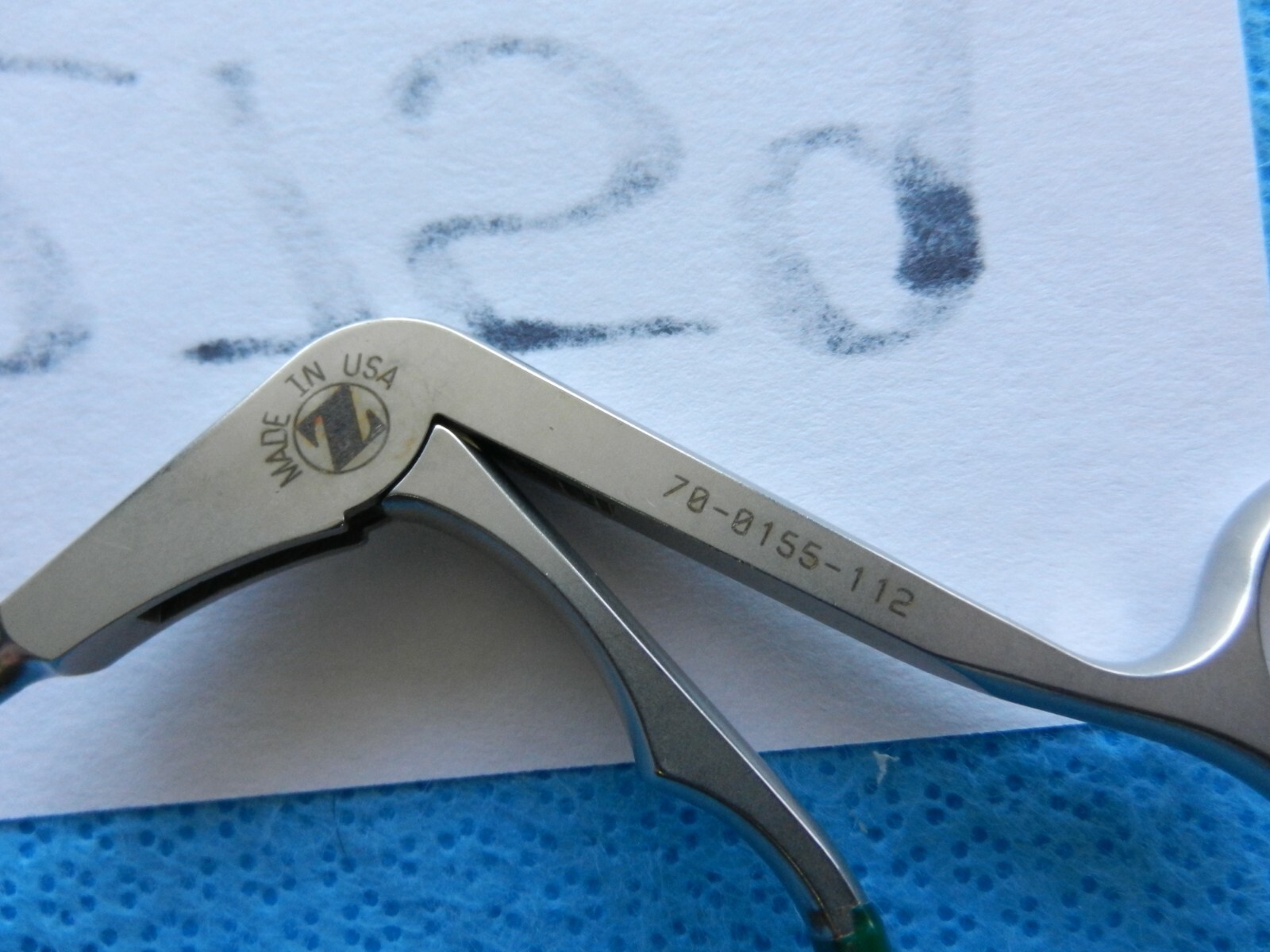 D2759 Zimmer Surgical 2.75mm Up Angled Punch Forceps 70-0155-112