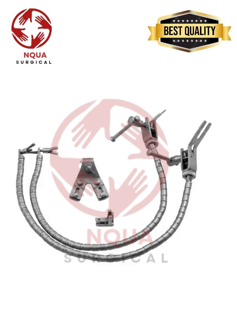 Leyla Self-Retaining Retractor 2 Arm Brain Surgical Set Orthopedic Instrument