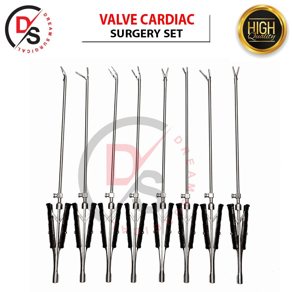 Valve Cardiac surgery Premium Quality 8 pcs Surgical Instruments Set