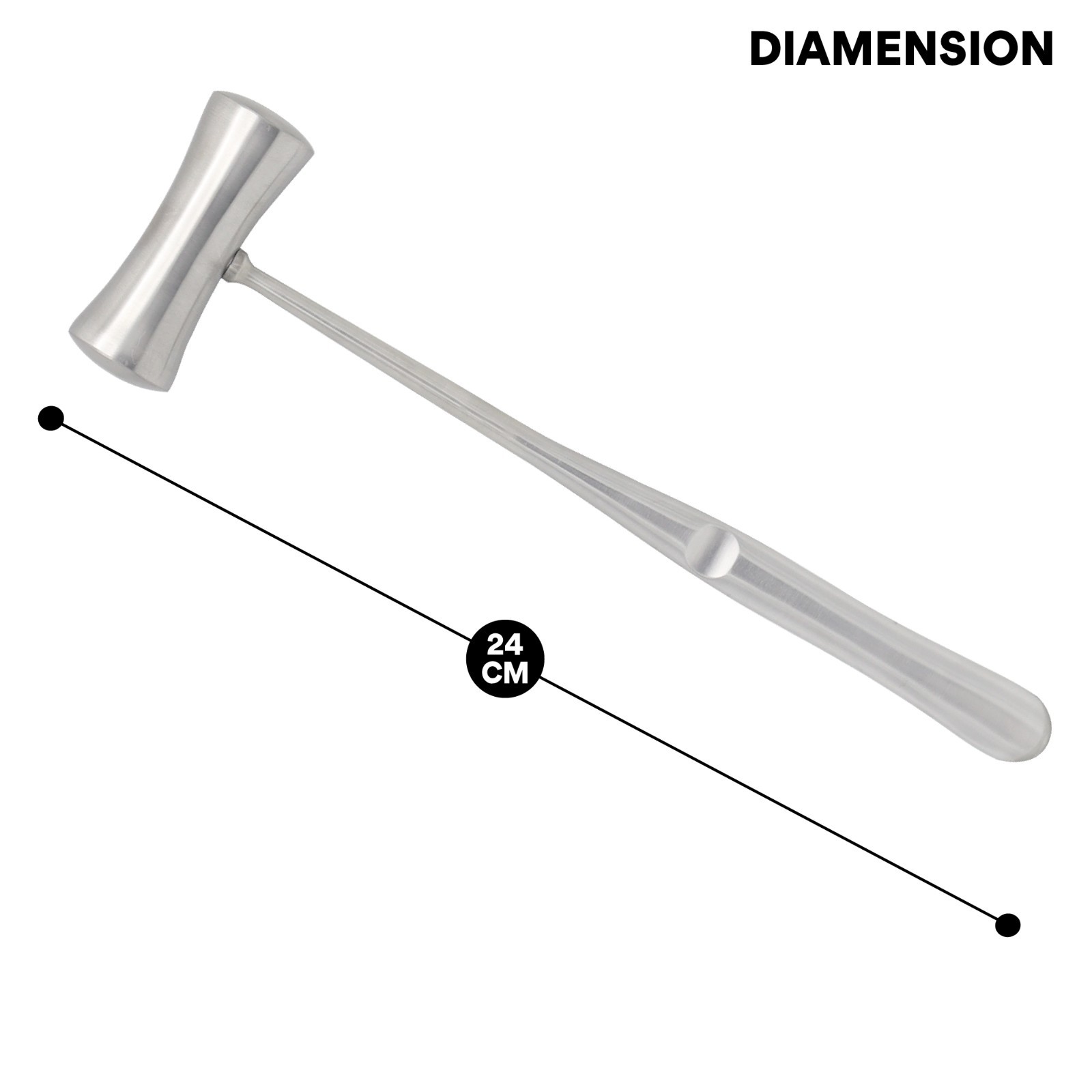 Williger Mallet Lead Filled 26mmØ, 300g Surgical Mallet Orthopedic Instruments