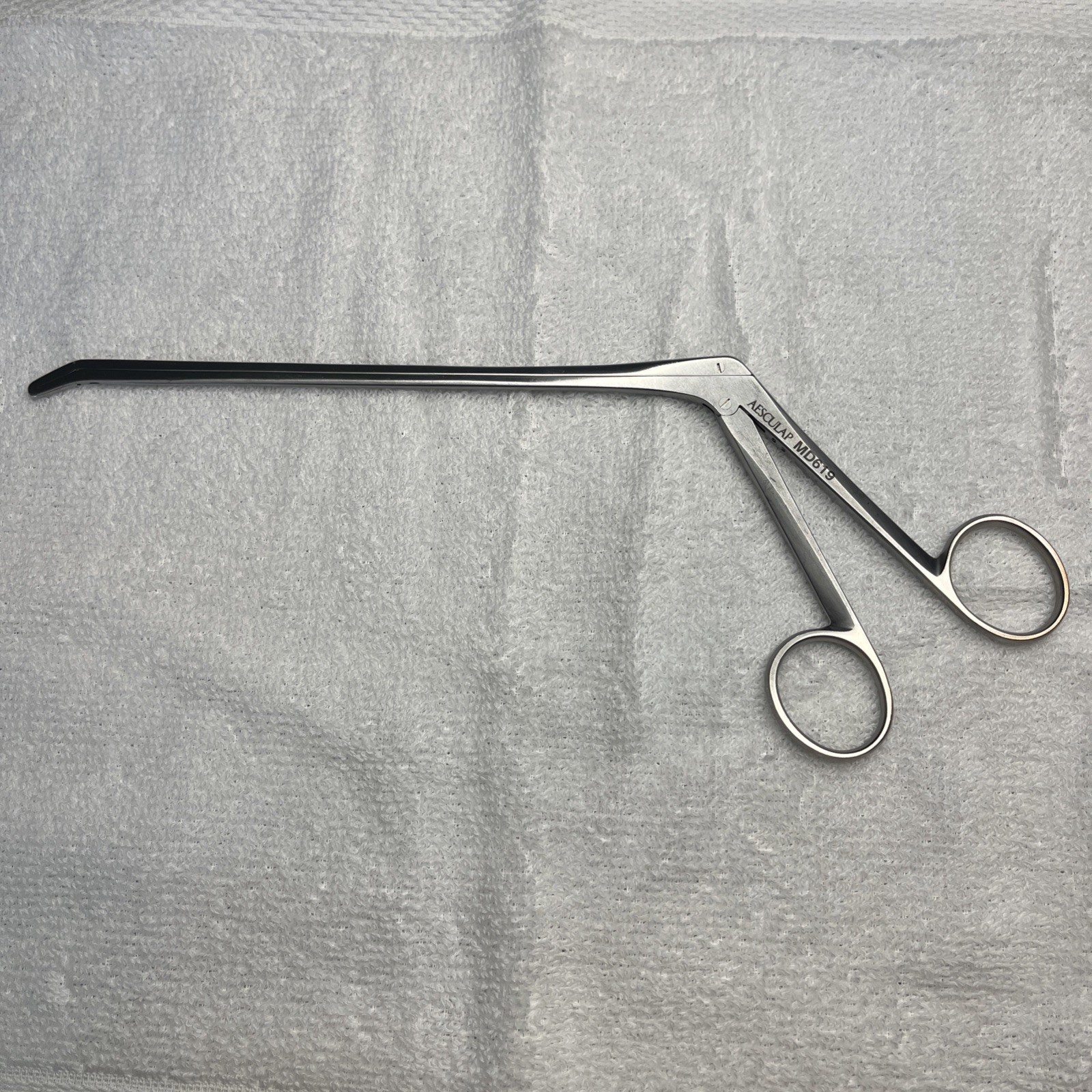 Aesculap Surgical Orthopedic Down Biting 2X10mm Cushing Rongeur MD619