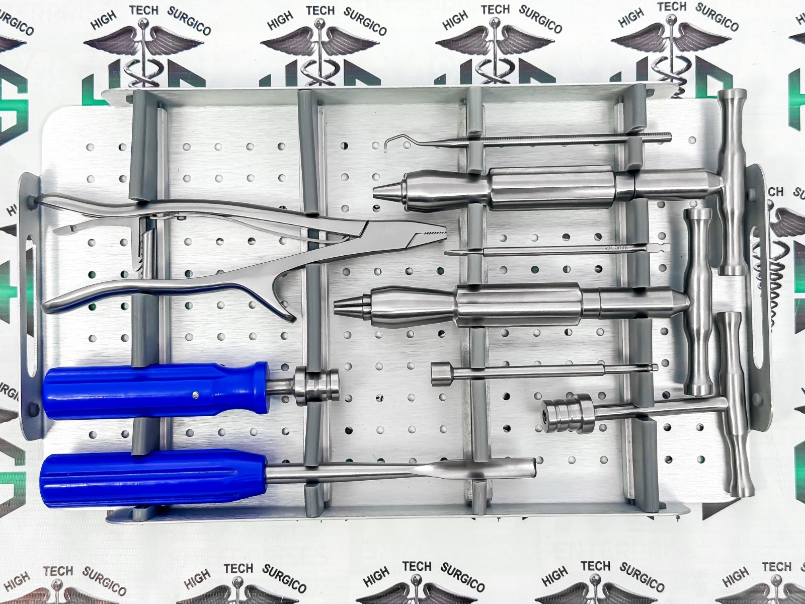 Broken Screw Remover Instrument Set 48 Pcs Orthopedic Surgi Extraction Kit + Box